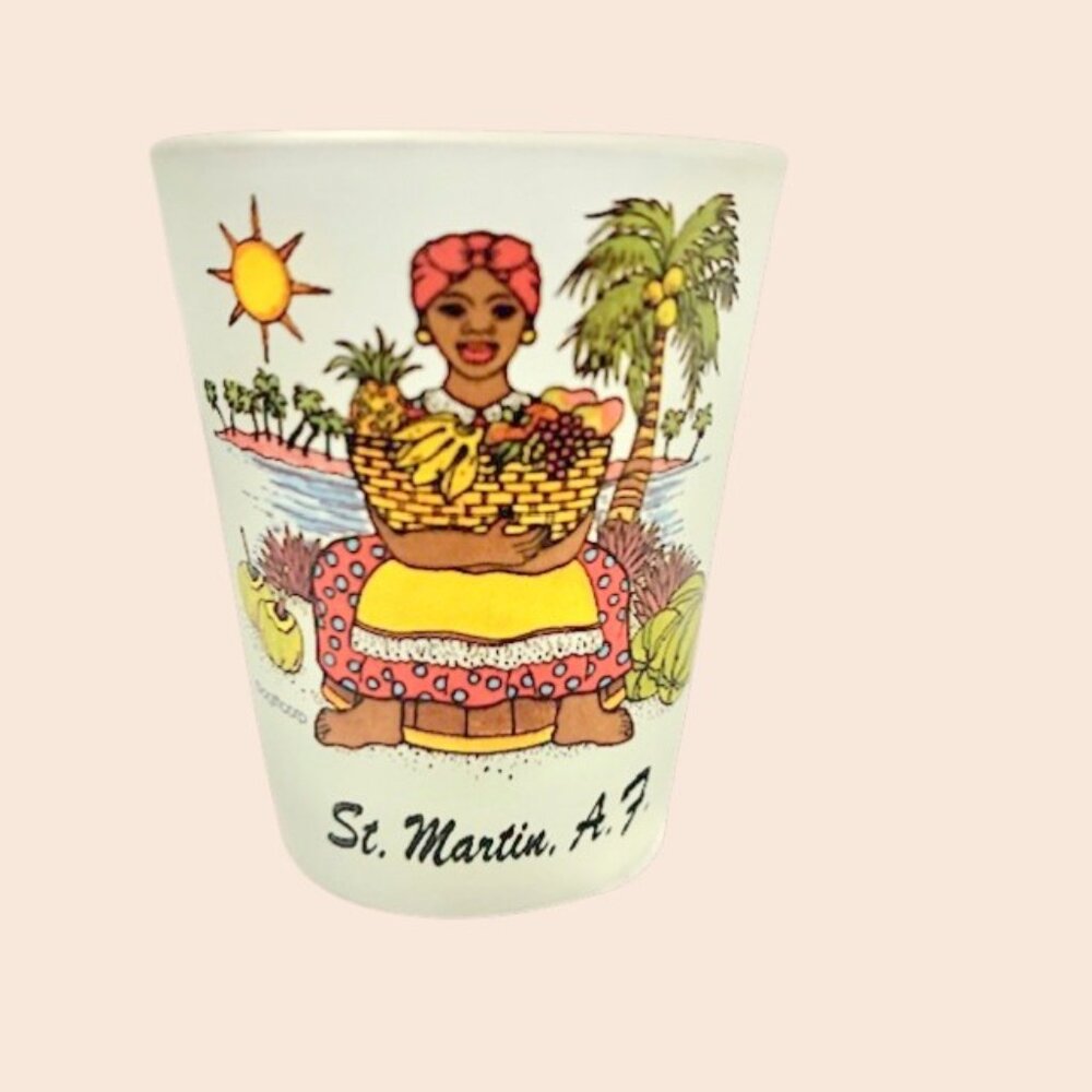 Martinique Lady Shot Glass